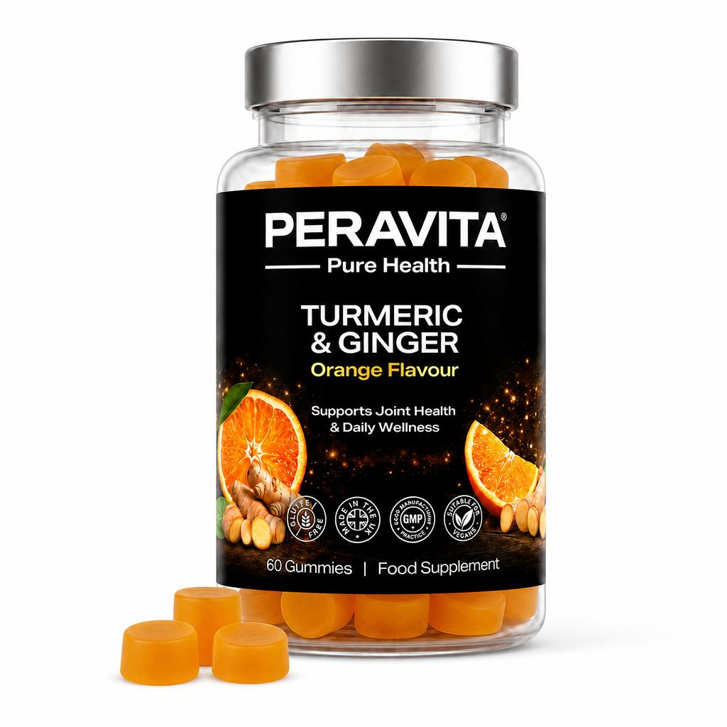 Apple Cider Vinegar & Turmeric Gummies Bundle | Digestion, Gut Health & Daily Wellness Support | PERAVITA