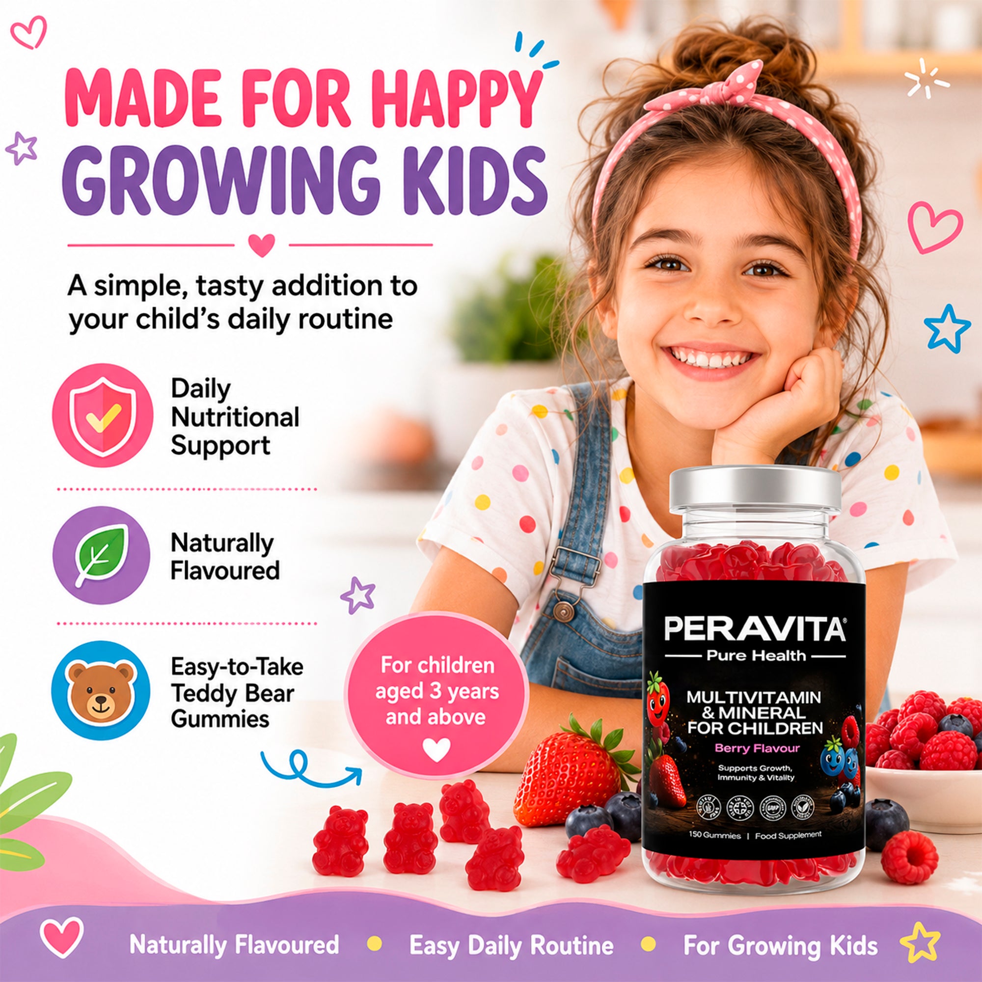 Kids Multivitamin 60 Gummies