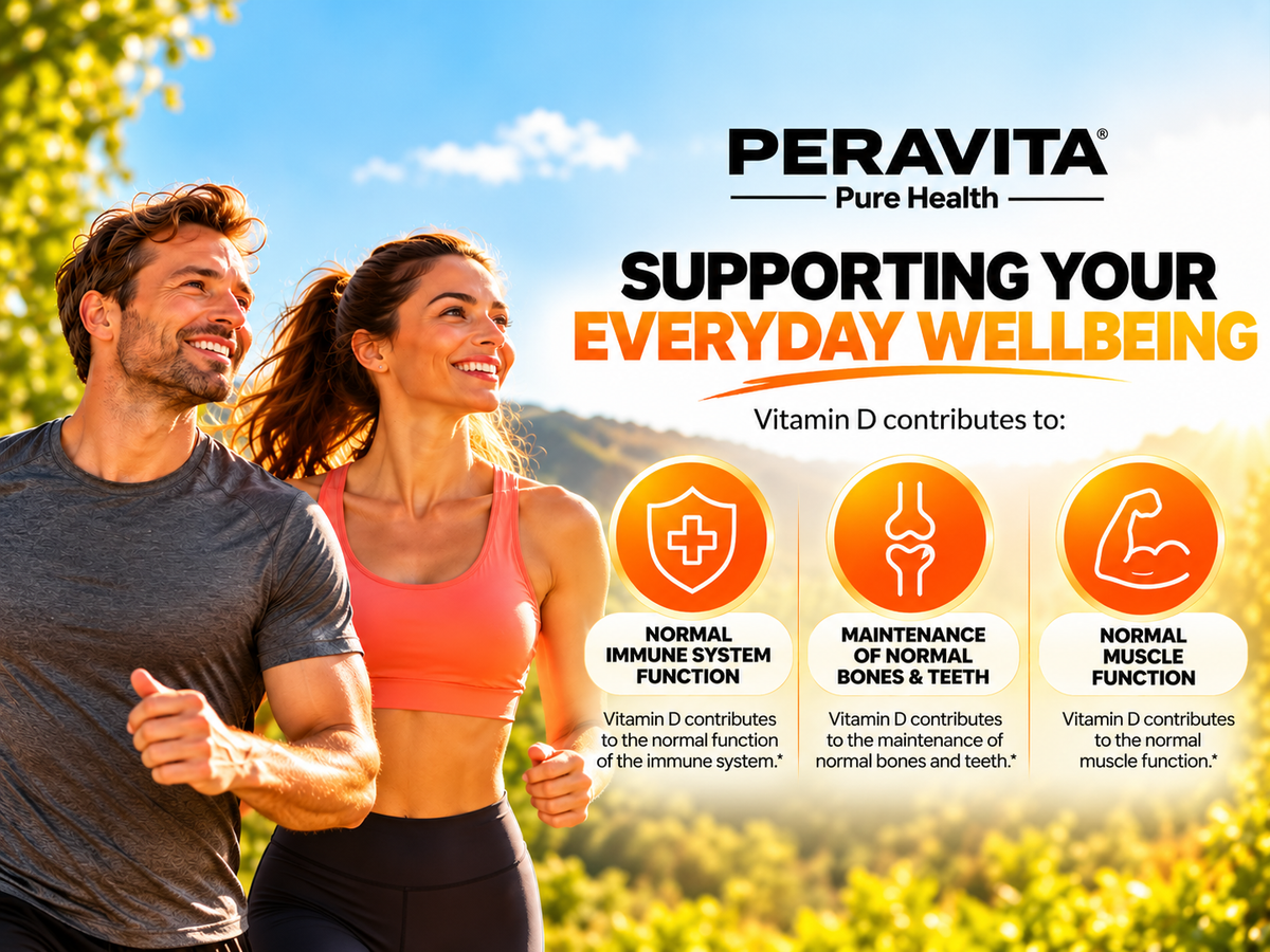 Vitamin D3 4000 IU Gummies | 60 Gummies by PERAVITA