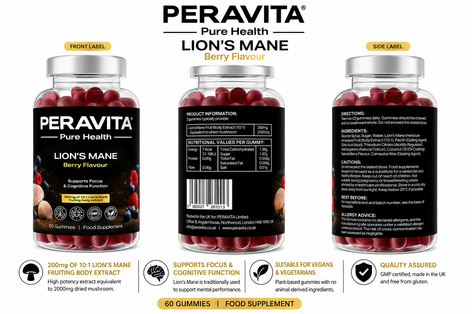 Lion’s Mane Gummies